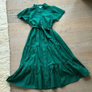 Sugarlips green maxi dress.  Worn once